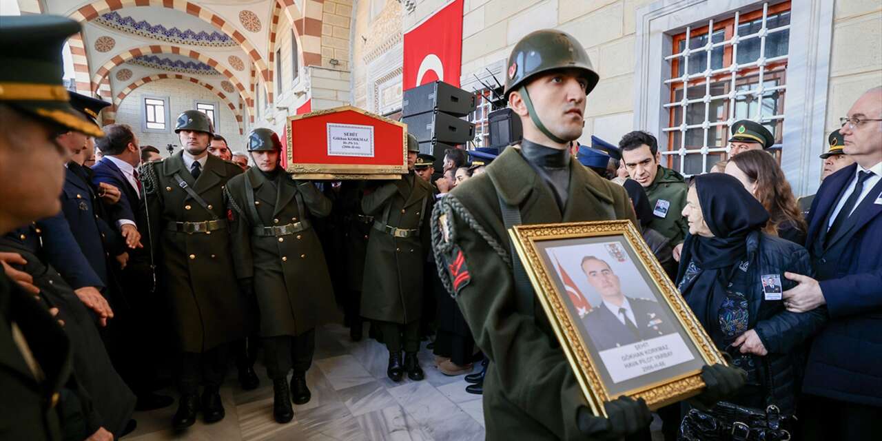 Şehit Hava Pilot Yarbay Gökhan Korkmaz'a acı veda