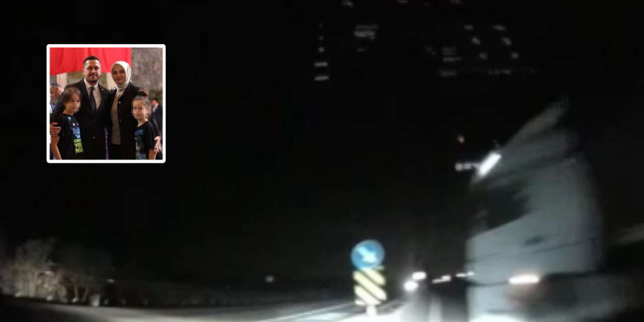 Milletvekili ve ailesinin Konya’da ölümden döndüğü anların görüntüsü ortaya çıktı