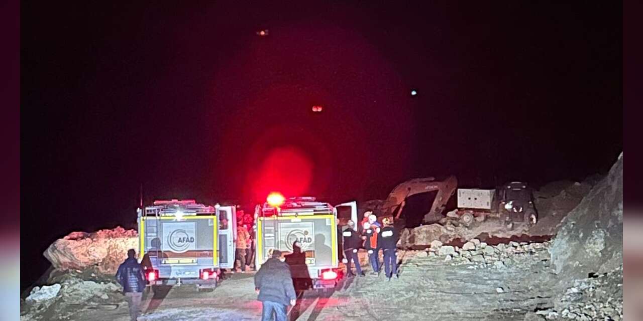 Maden ocağında göçük! Şantiye müdürü aranıyor