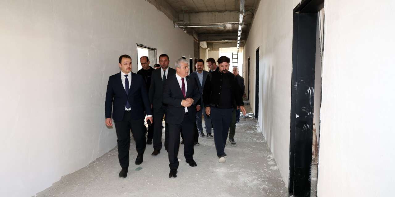 Konya’da projeler hız kesmeden devam ediyor