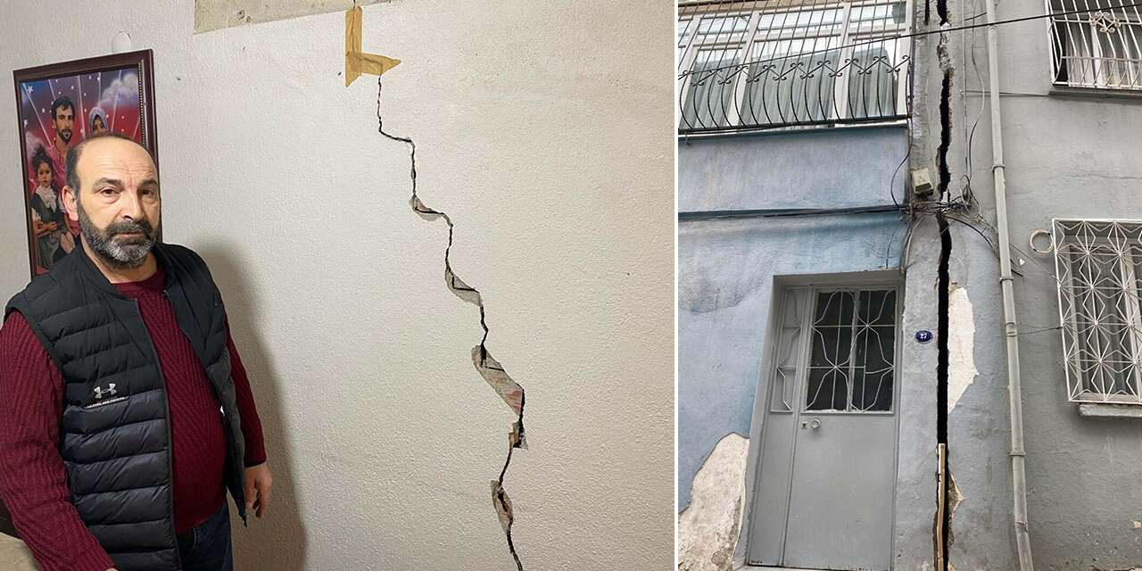 Evlerde çatlaklar oluştu, mahalle ayağa kalktı! Sebebi deprem değil