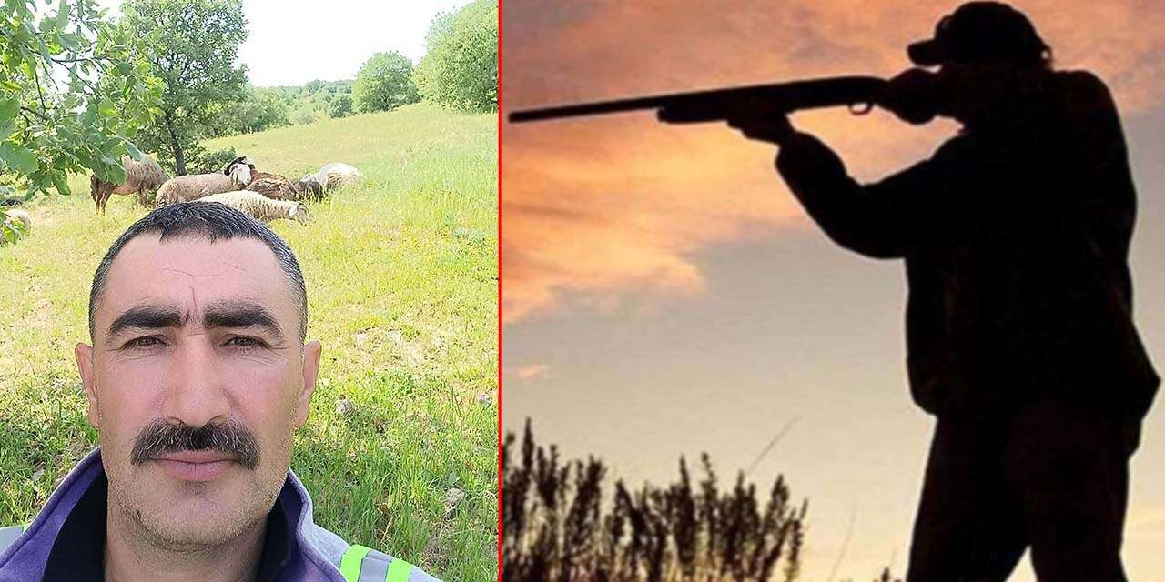 Avcının ateşi çobanın canını aldı