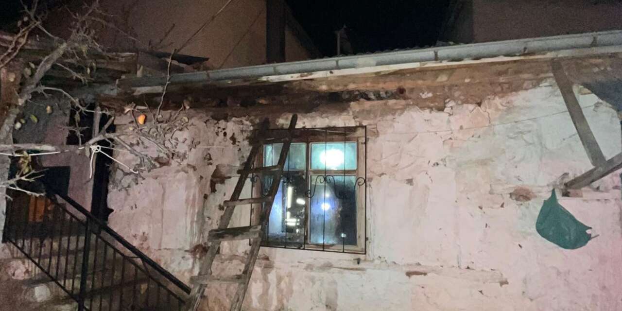 Konya’da baca temizliği sırasında yangın