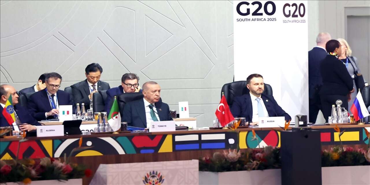 Cumhurbaşkanı Erdoğan'dan G20'ye sorumluluk çağrısı