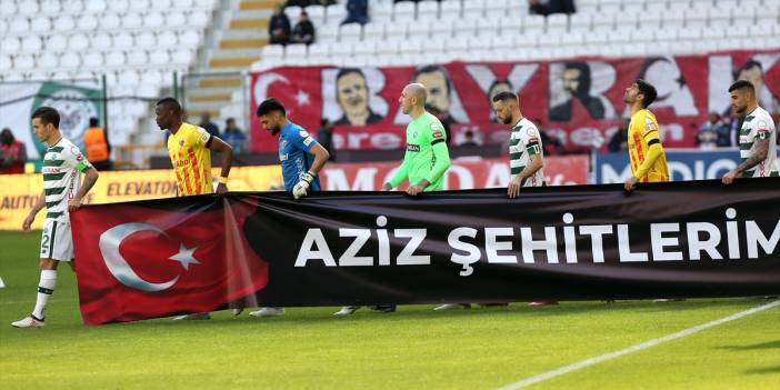 Konu şehitlerimiz olunca rekabet bir kenara bırakıldı