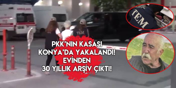 Terör örgütü PKK'nın yurt dışı kasası Güllüşan Kandemir Konya'da yakalandı