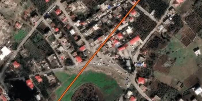 İşte depremin neden olduğu kayma anı!