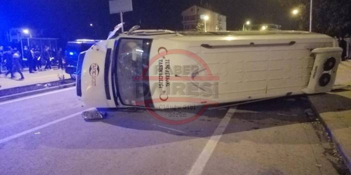 Konya’da biri işçi servisi 3 araç çarpıştı: 6 yaralı