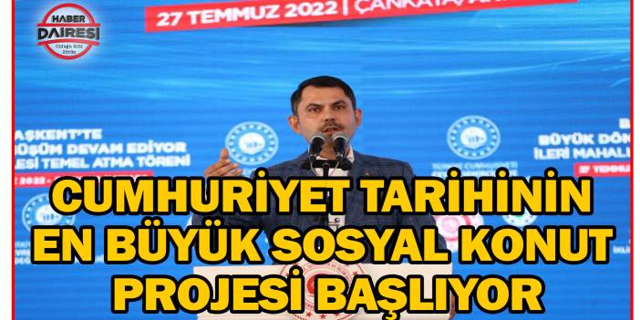 81 ile sosyal konut müjdesi! Önümüzdeki ay duyurulacak