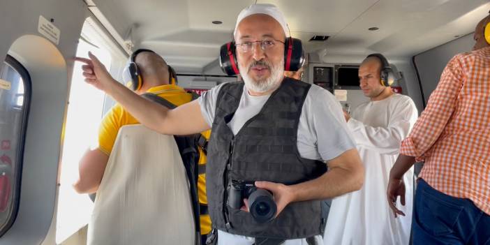 Mustafa Tatlısu, Kabe-i Muazzama’yı havadan görüntüledi