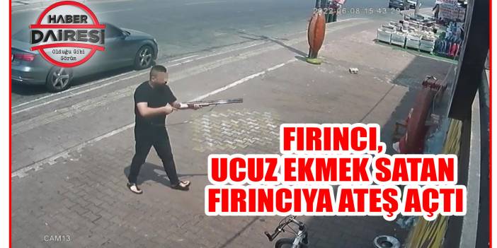 Fırıncı, ekmeği ucuza satan meslektaşına ateş açtı