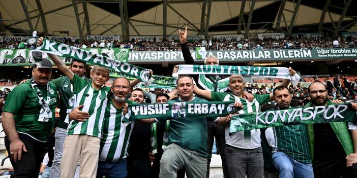 Konyaspor’un ölüm kalım maçından kareler