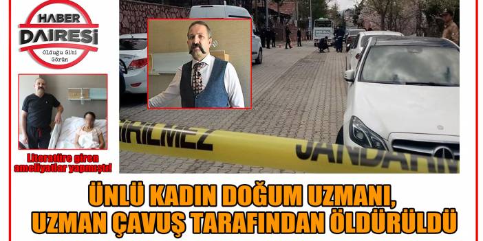 Konyalı kadın doğum uzmanı sokak ortasında öldürüldü