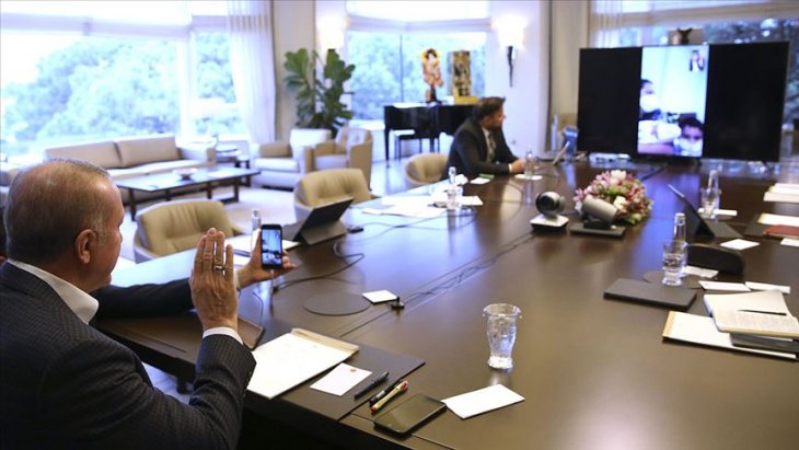 Erdoğan karantina sürecinde doğum yapan Sevda Gül'ü tebrik etti