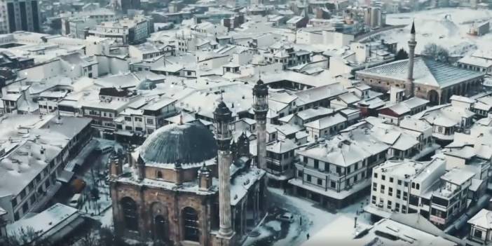 Başkan Altay'dan beyaz bereket paylaşımı: Konya, dört mevsim görülmeye değer!