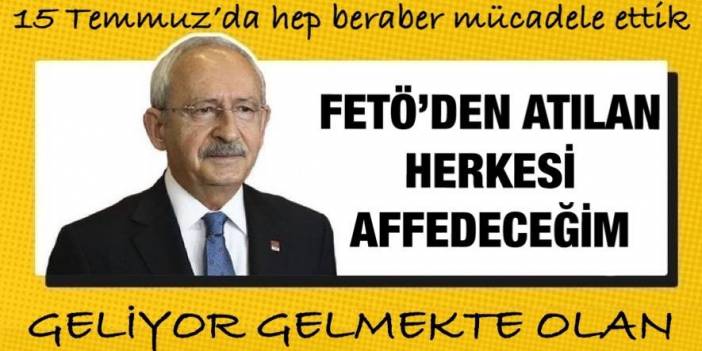 Kemal Kılıçdaroğlu: 15 Temmuz’da birlikte mücadele ettik
