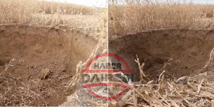 Konya'da obruk oluşumlarına bir yenisi daha eklendi