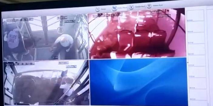 Feci kazanın görüntüleri ortaya çıktı! Çarpmanın etkisiyle yolcular koltuklarından fırladı