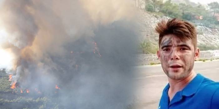Marmaris'teki orman yangınında ölen gencin itfaiye ekiplerine su taşıdığı ortaya çıktı