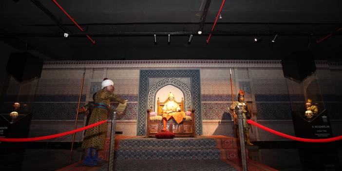 Konya’daki Türkiye Selçuklu Hanedan Sergisi büyük ilgi görüyor