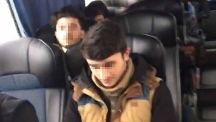 Otobüsteki 46 kişiye 3 bin 150'şer lira ceza ve 14 gün karantina
