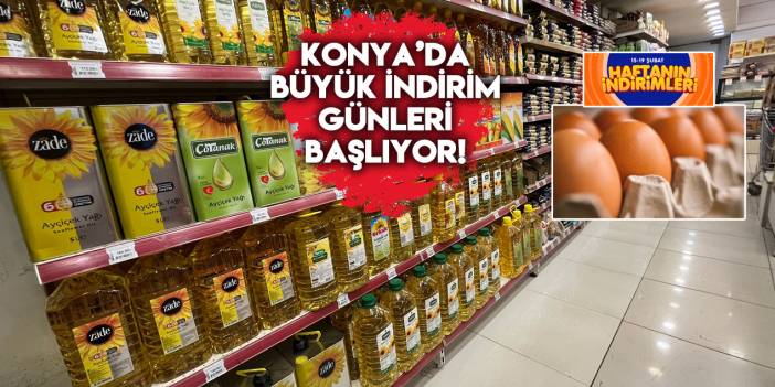 Konya’nın zincir marketi yumurta fiyatını dibe çekti