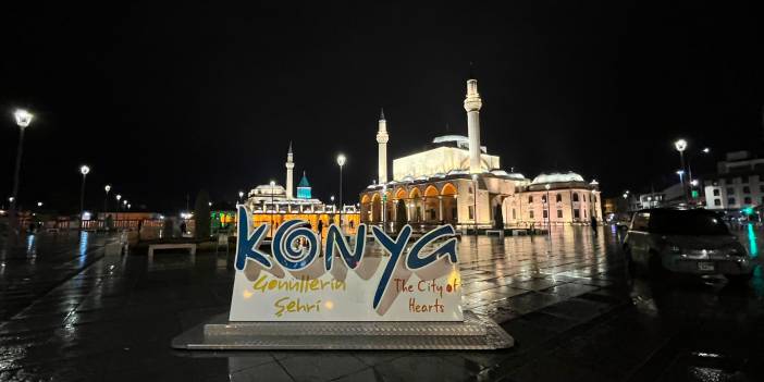 Konya beklediği yağmura kavuştu