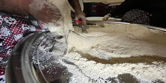 Konya’da kış akşamlarının vazgeçilmezi: Pişmaniye!