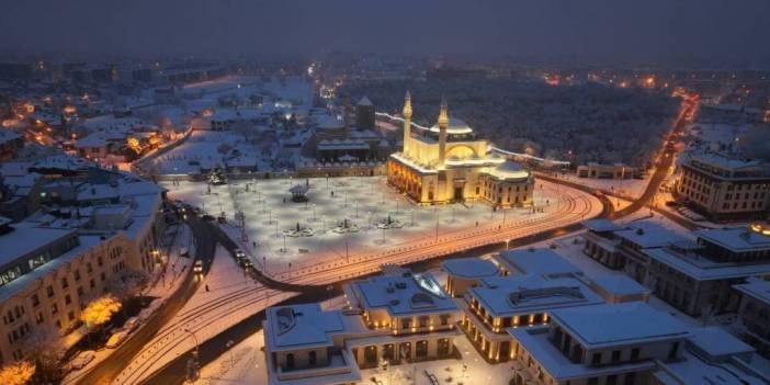Konya dahil 28 ile yoğun kar yağışı uyarısı yapıldı