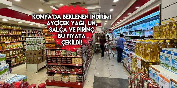 Konya Çelikkayalar Market yeni indirimli ürünler listesini açıkladı