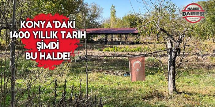 Konya’da yonca tarlasında bulunan 1400 yıllık mozaik ilgi bekliyor