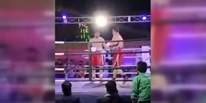 Kaçak maçta tek yumrukla ölüm