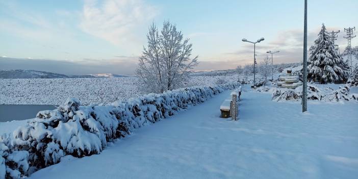 Konya'dan kar manzaraları 2023