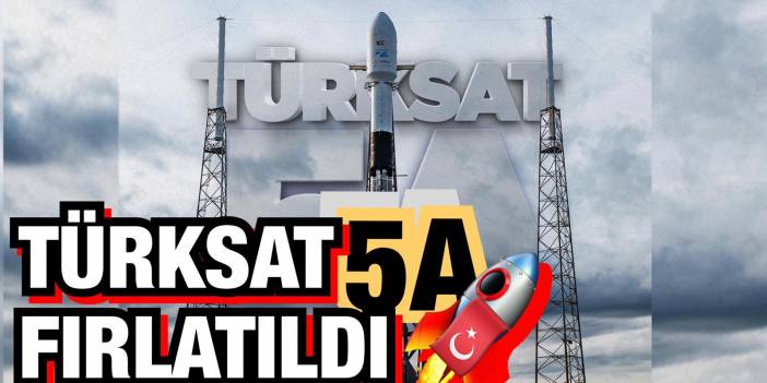 TÜRKSAT 5A uydusu uzaya fırlatıldı, 35 dakika sonra ilk sinyal alındı