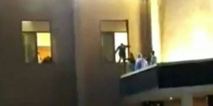 Gaziantep’te özel hastanede yangın: 9 ölü! Panik anları kamerada