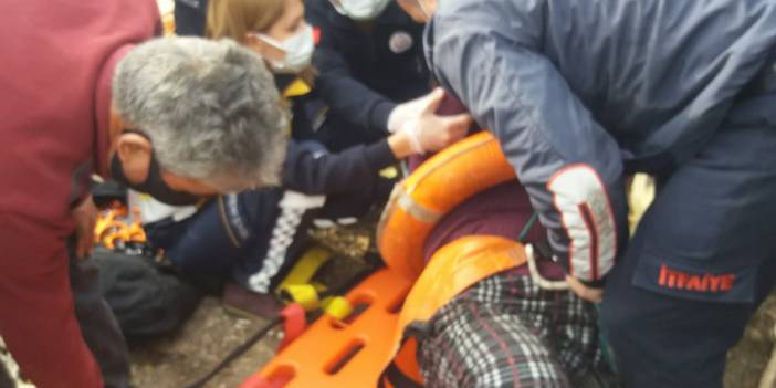 Konya’da kuyuya düşen kadın ölümden döndü