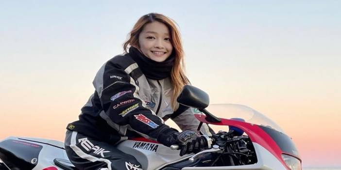 Fenomen kadın motorcu 50 yaşındaki bir erkek çıktı