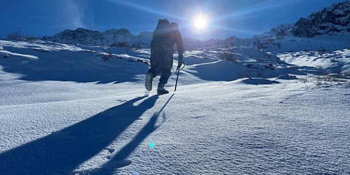 Konyalı dağcıların küpe dağı tırmanışından büyüleyen kareler