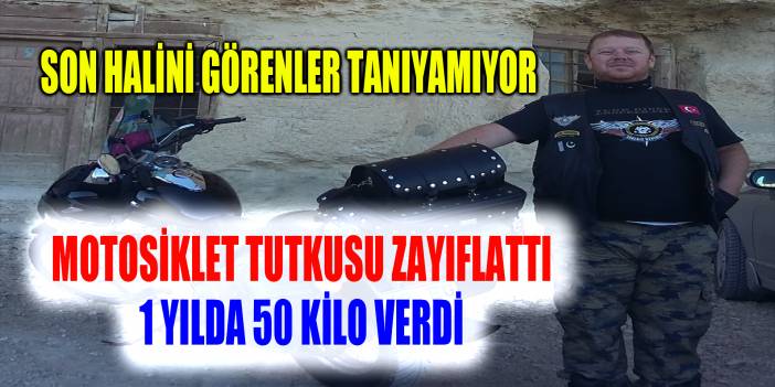 Son halini gören tanıyamıyor! Konya'da banka memuru, motosiklet tutkusu için 1 yılda 50 kilo verdi