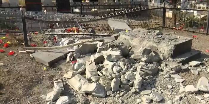 Ermenistan, mezarlıktaki ziyaretçileri vurdu!