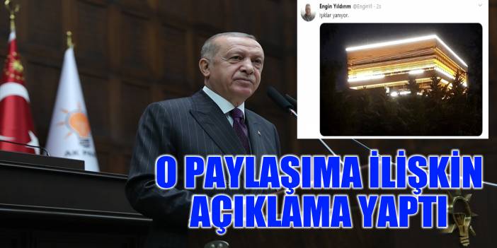 Cumhurbaşkanı Erdoğan'dan AYM üyesinin 'Işıklar yanıyor' paylaşımına tepki