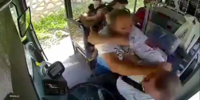 Maskesiz yolcuyu uyaran şoföre yumruklu saldırı