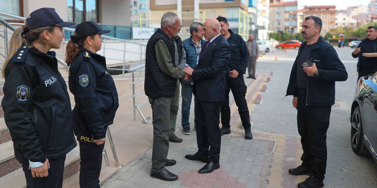 Konya’da hayatını kaybeden 2 polisin ailesine taziye ziyareti
