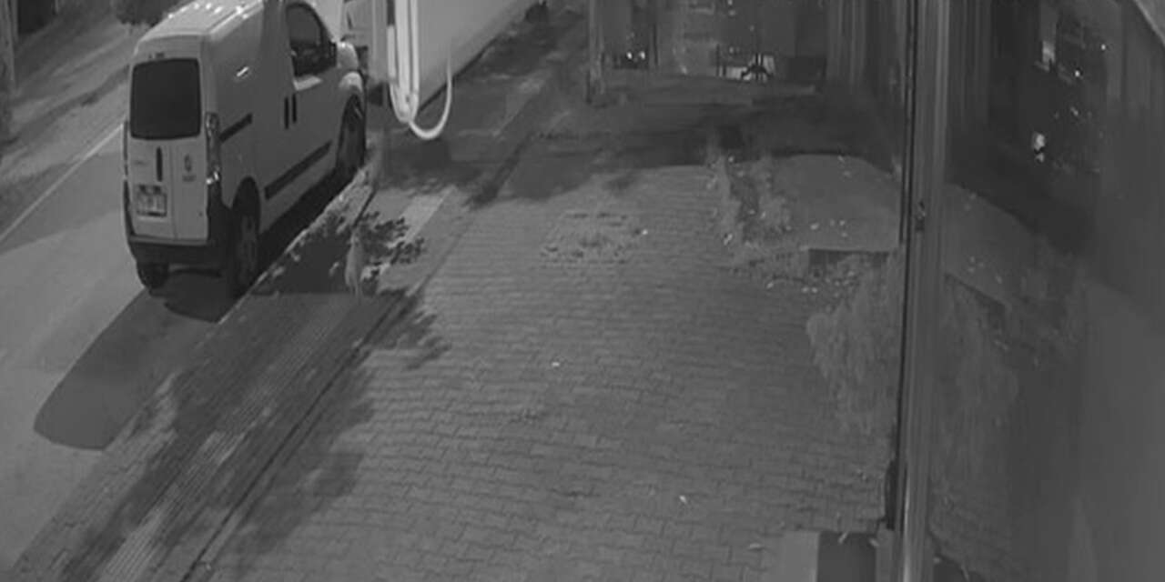 Aç hırsız önce karnını doyurdu, sonra eşyaları çaldı