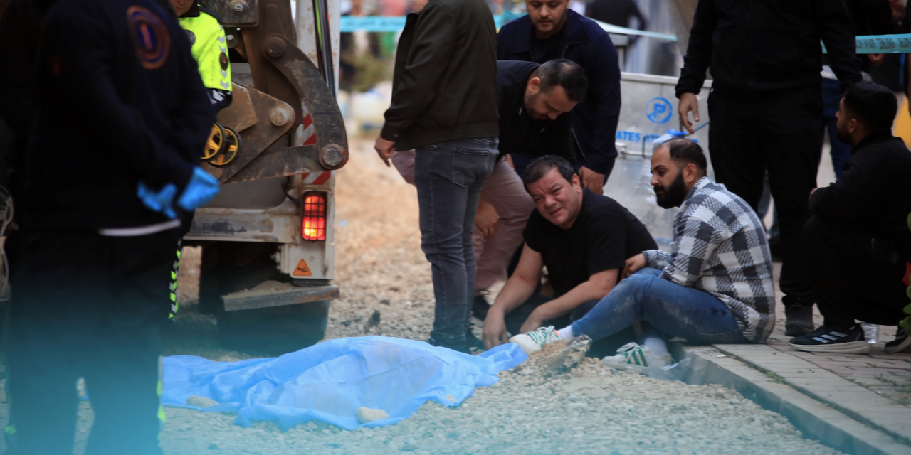 Gözü önünde can veren babaya son bakış