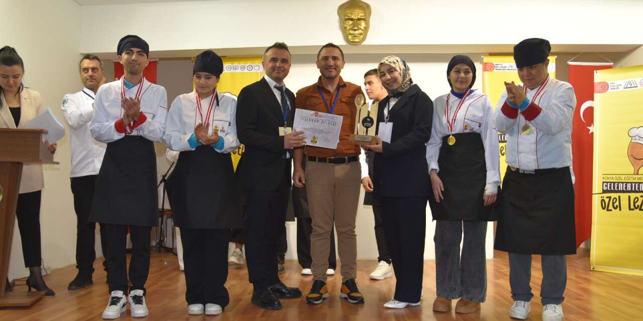 Konya’da özel gençlerden lezzet yarışı