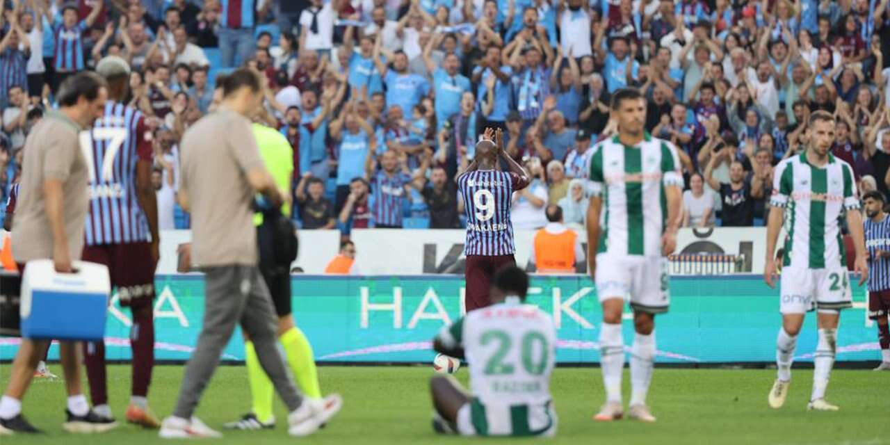 Konyaspor’un yüzü Trabzonspor deplasmanında gülmüyor