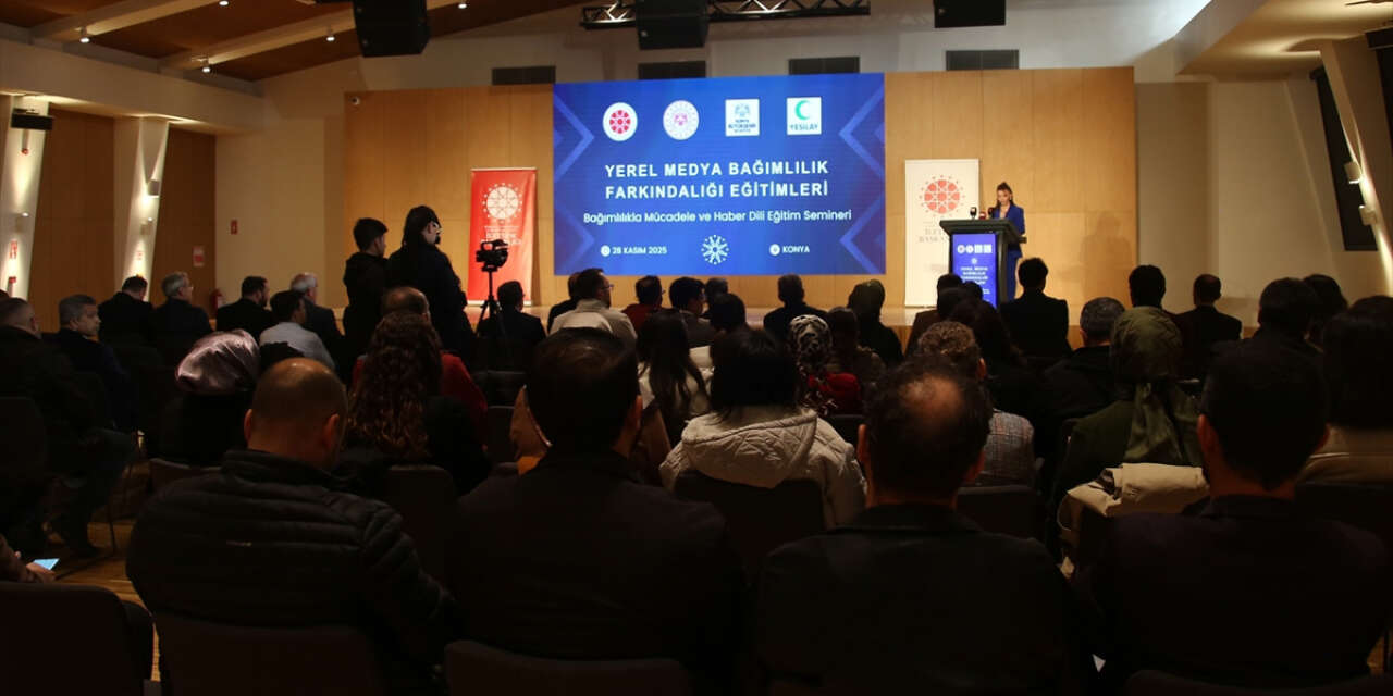 Konya'da Bağımlılıkla Mücadele ve Haber Dili eğitimi