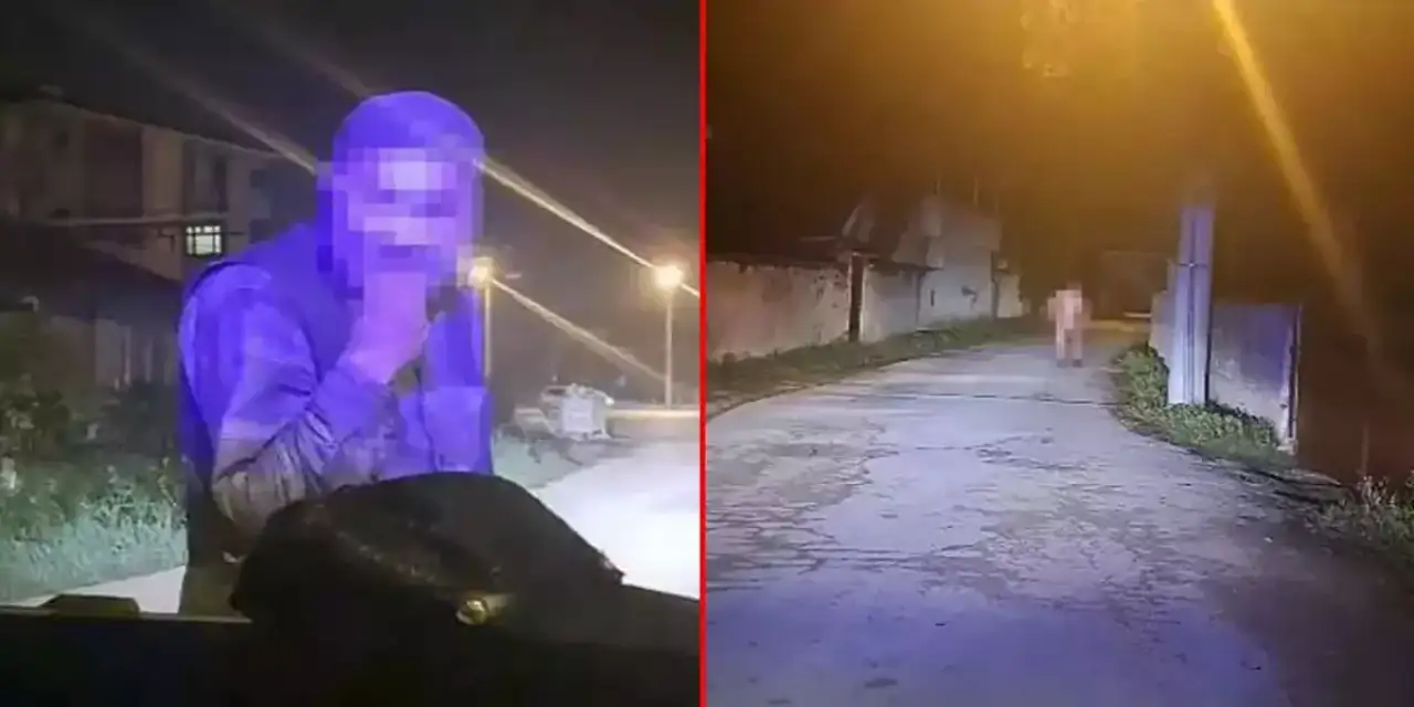 Dilenciye işlem yapan zabıta şaşkına döndü! Çırılçıplak kaçtı