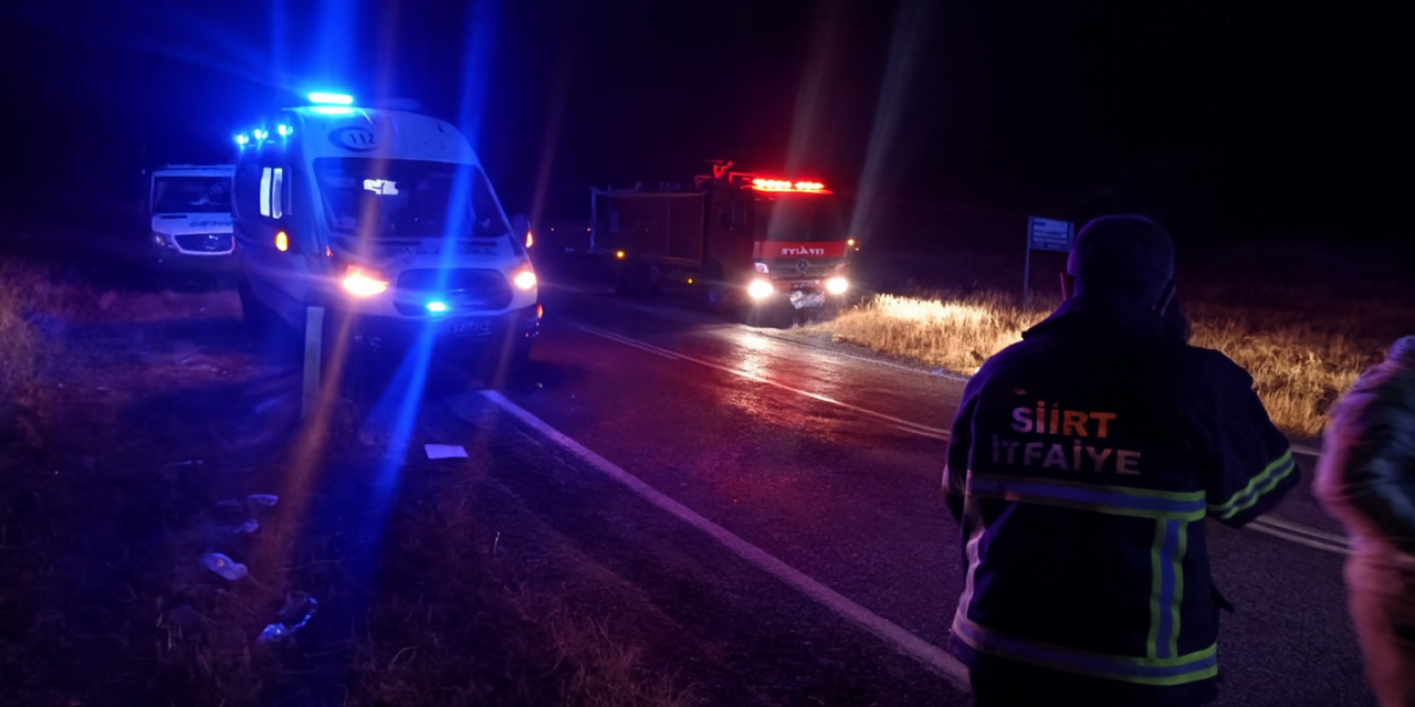 Maden işçilerini taşıyan midibüs uçuruma yuvarlandı! 2’si ağır 15 yaralı